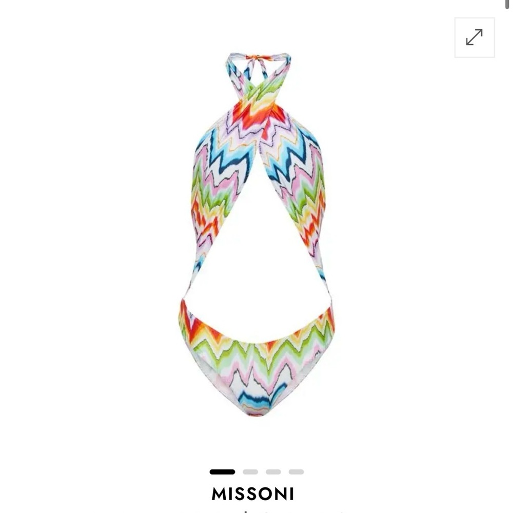 Missoni Multicolor Zigzag Swimsuit